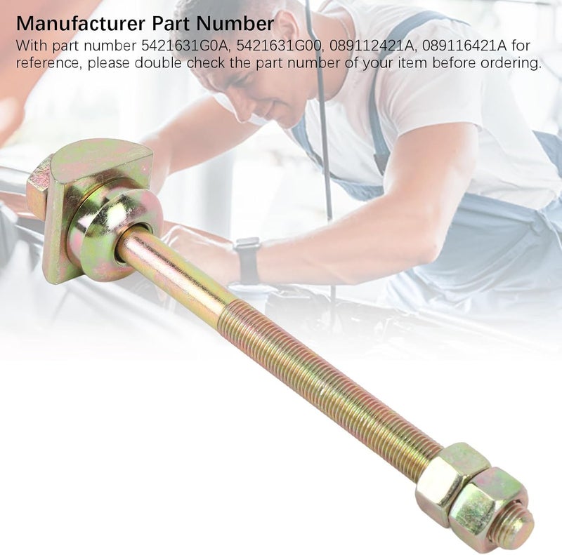 Yechiry Front Bolt Hex Anchor Arm Adjusting Torsion Bar for D21 D22 4WD RWD PLD, with 5421631G0A 5421631G00 089112421A 089116421A, easy installation, anti erosion properties - Image 3